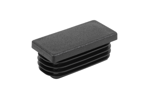 Tube end plugs, plastic for round and square tubes, Form C, rectangular ...
