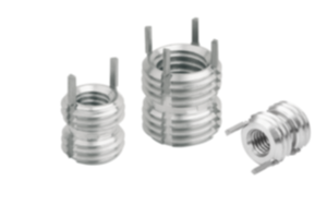 Threaded inserts with internal thread, self-locking  Threaded inserts with internal thread, self-locking