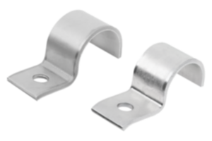 Pipe clips DIN 1596 single leg, lightweight Pipe clips DIN 1596 single leg, lightweight