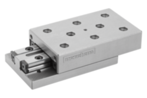 Precision slides  roller mounted with location holes