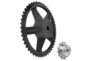 Sprockets single 1“ x 17.02 mm DIN ISO 606