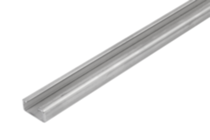 C profiles steel or stainless steel for glide rails