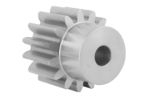 Spur gears stainless steel, module 3  toothing milled, straight teeth, engagement angle 20°