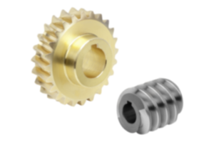 Worm gears, right-hand centre distance 50 mm