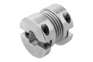 Metal bellows couplings, short type with removeable clamp hubs