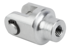 Clevis joints for rod ends