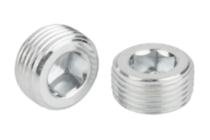 Screw plugs with hexagon socket  DIN 906, tapered thread