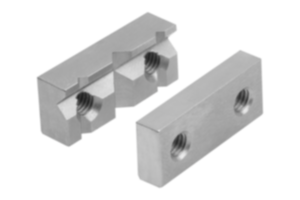 Stainless steel jaw plates  for precision vices