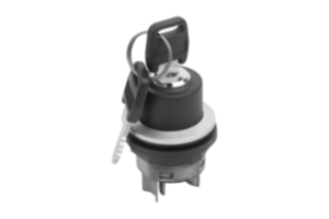 Lockable switch, snap-action, installation version, Ø 22.3 mm, flat tab connection, compact Lockable switch, snap-action, installation version, Ø 22.3 mm, flat tab connection, compact