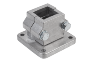 Tube clamps base, aluminium Tube clamps base, aluminium